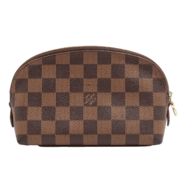❤️Authentic Louis Vuitton Pochette Cosmetic, Damier Ebene - Picture 1 of 8